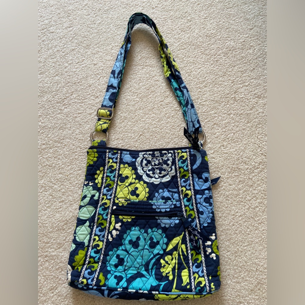 Vera Bradley Disney Where's Mickey Hipster Crossbody Hipster Bag